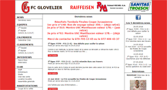 Desktop Screenshot of fcglovelier.ch